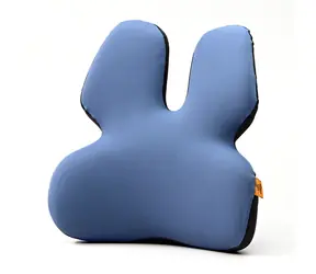 Powerton Bederní opěrka modrá / ergonomická / paměťová pěna