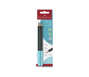 FABER-CASTELL Jumbo Grip Two Tone Grafitová tužka - HB 2 ks