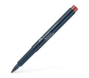 FABER-CASTELL Metallic Popisovač A193 pálená karmín