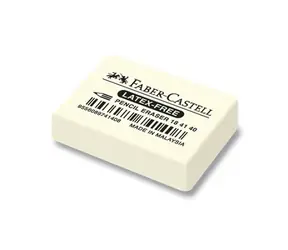 FABER-CASTELL Stěrací pryž Latex-free bílá