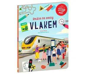 Knížka na cesty VLAKEM – Stop nudě: kvízy, rébusy, hry