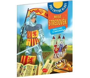 MISE STŘEDOVĚK – Pátrej a lušti se samolepkami