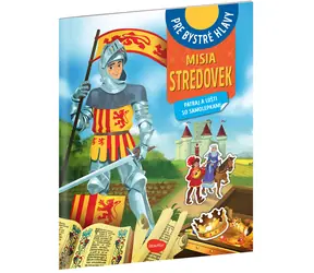 MISIA STREDOVEK – Pátraj a lúšti so samolepkami
