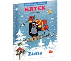 KRTEK a ZIMA  ¦ Kniha samolepek