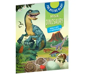MISIA DINOSAURY – Pátraj a lúšti so samolepkami