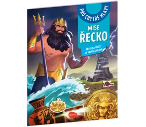 MISE ŘECKO – Pátrej a lušti se samolepkami