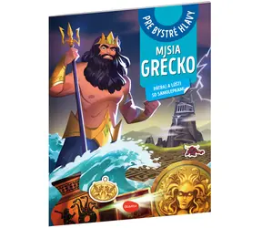 MISIA GRÉCKO – Pátraj a lúšti so samolepkami