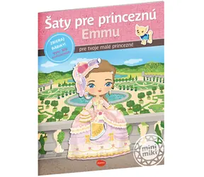 Šaty pre princeznú EMMU ¦  Kniha samolepiek