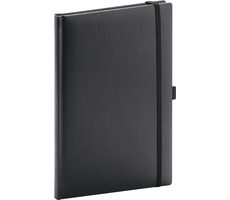 NOTIQUE Notes Balacron, černý, tečkovaný, 15 x 21 cm