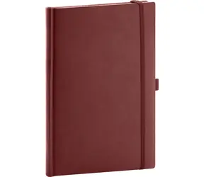 NOTIQUE Notes Aprint Neo, vínový, tečkovaný, 15 x 21 cm