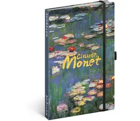 NOTIQUE Notes Claude Monet, linkovaný, 13 x 21 cm
