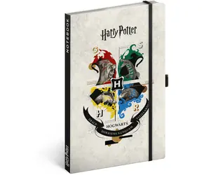 NOTIQUE Notes Harry Potter, linkovaný, 13 x 21 cm