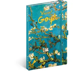 NOTIQUE Notes Vincent van Gogh, linkovaný, 13 x 21 cm