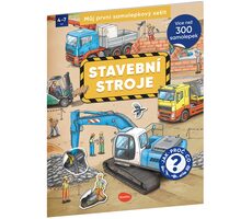 Můj první samolepkový sešit – STAVEBNÍ STROJE