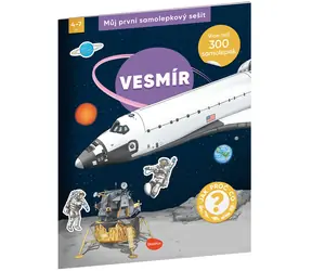 Můj první samolepkový sešit – VESMÍR