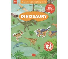 Môj prvý samolepkový zošit – DINOSAURY