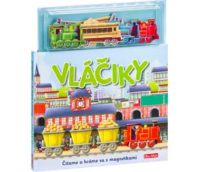VLÁČIKY ¦ Knižka s magnetkami