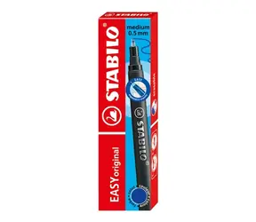 STABILO® EASYoriginal Refill - medium - 3 ks balení - modrý zmizíkovatelný inkoust