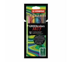 STABILO® GREENcolors - ARTY - 12 ks sada - 12 různých barev