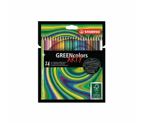 STABILO® GREENcolors - ARTY - 24 ks sada - 24 různých barev