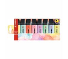 STABILO® BOSS ORIGINAL Pastel - 8 ks sada - 8 různých barev