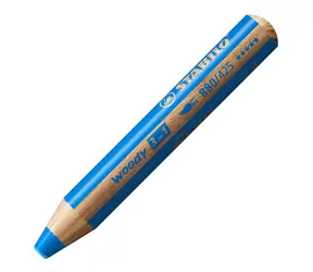STABILO® woody 3 in 1 - Anniversary Edition - Tygr - 6 ks sada s ořezávátkem - 6 různých barev