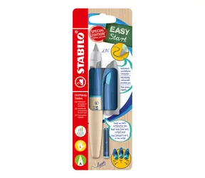 STABILO® EASYbirdy Timber modrá - vč. bombičky s modrým zmizíkovatelným inkoustem