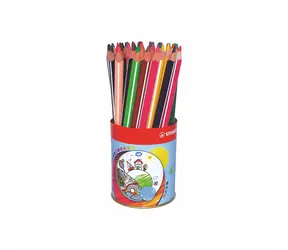 STABILO® Trio silná - 38 ks plechová dóza - 12 různých barev