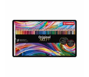 STABILO® Original - ARTY+ - 38 ks sada v plechu - 38 různých barev