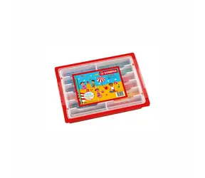 STABILO® Trio silná - 96 ks box - 12 různých barev