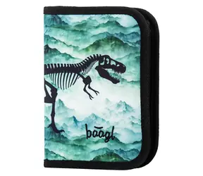 BAAGL Školní penál jednopatrový Dino