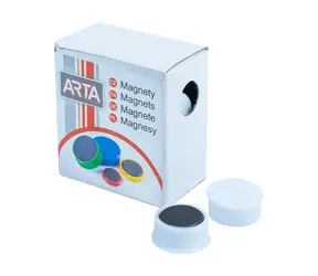 ARTA Magnety průměr 16mm bílé (10ks v balení)