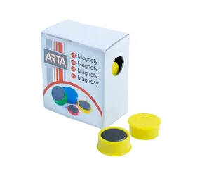 ARTA Magnety průměr 16mm žluté (10ks v balení)