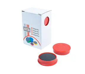 ARTA Magnety průměr 30mm červené (10ks v balení)