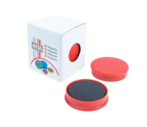ARTA Magnety průměr 40mm červené (4ks v balení)