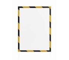 OEM Magnetická kapsa na papír A4 - žluto-černá