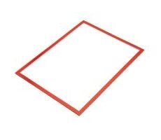 OEM Magnetická kapsa na papír A3 - červená