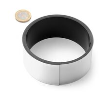 OEM matná magnetická páska 40 × 1 mm bílá 