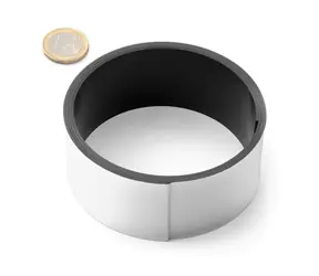 OEM matná magnetická páska 40 × 1 mm bílá 