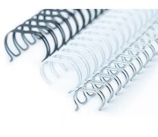 RENZ Kovové hřbety 2:1 - 25.4mm červené - 50 ks