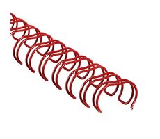 COPIERLAND Drátěné hřbety 5/16" - 3:1 - 8 mm - červené - 100 ks