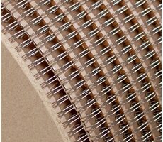 COPIERLAND Drátěné hřbety na cívce 3:1 - 14.3 mm (9/16") - 21.000 závěsů - stříbrné