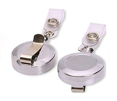 CLASSIC Naviják chromový pro visačky B-51 - 10 ks