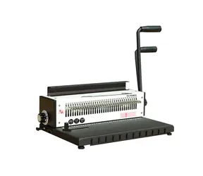 RAYSON TD1500 / Manuální vazač na drátěnou vazbu / Děruje až 15 listů 80 g/m2 / váže až 16 mm tj. 130 listů