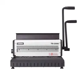 RAYSON TD2500 / Manuální vazač na drátěnou vazbu / Děruje až 25 listů 80 g/m2 / váže až 200 listů