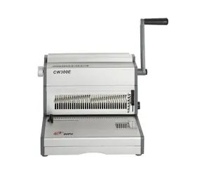 SUPU Elektrický vazač na drátěnou vazbu 3:1 Super CW300E / Děruje až 30 listů 80 g/m2 