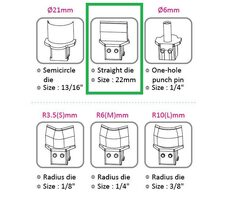 KW triO Výsekový nůž pro KW triO 9521 22 mm