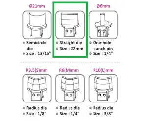 KW triO Výsekový nůž pro KW triO 9521 22 mm