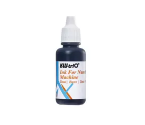 KW triO Barva pro razítka - černá 20 ml