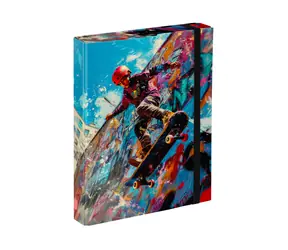 BAAGL Desky na školní sešity A5 Skatepark / 17 x 23 x 3 cm